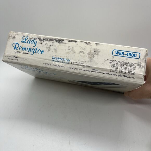 Vintage Remington WER-4000 Lady Remington Cord Shaver Case 1980s Tested Working - Picture 5 of 10